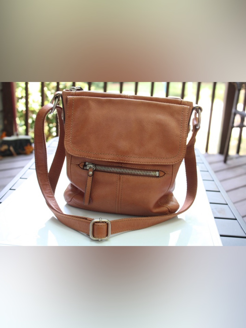Fossil vintage Hanover messenger bag